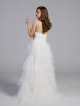 Peaked Sweetheart Tulle Ball Gown Wedding Dress AB202028