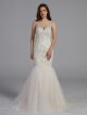 Mermaid Beaded Floral Lace Wedding Dress AB202024