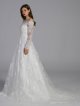 Off-The-Shoulder Lace A-Line Wedding Dress AB202026