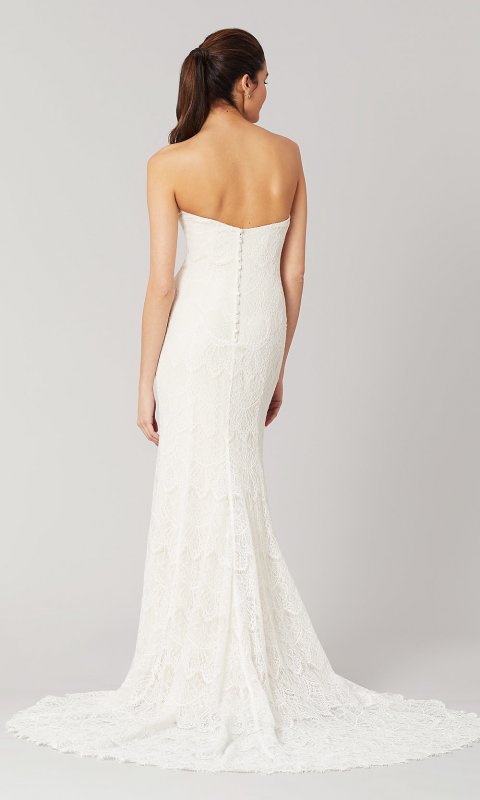 Janet: Lace Sweetheart Wedding Dress KL-300103