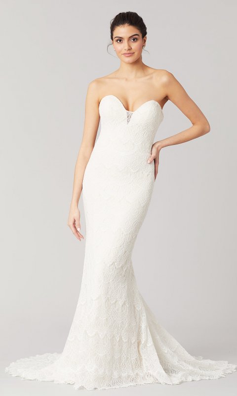 Janet: Lace Sweetheart Wedding Dress KL-300103