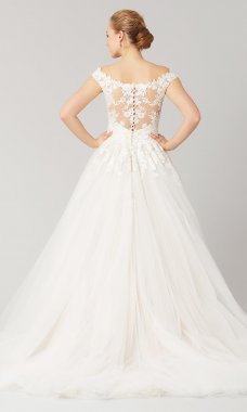 Etta: Bridal Dress with Velvet KL-300167