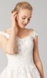 Catherine: Off-Shoulder Long Wedding Gown by KL-300130