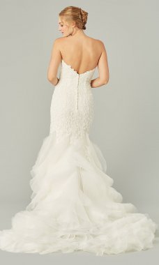 Elle: Strapless Sweetheart Bridal Dress KL-300166