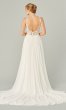 Thames: V-Neck Wedding Dress by KL-300168